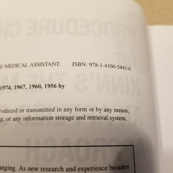 Kinn's the Medical Assistant Study Guide Eleventh Edition by Deborah D. Proctor - Picture 10 of 12